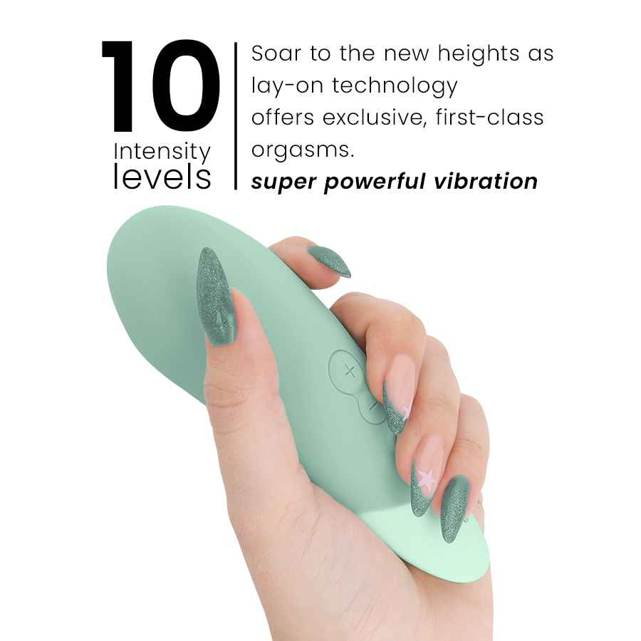 Womanizer Vibe Lay-On Vibrator – Sage, leise