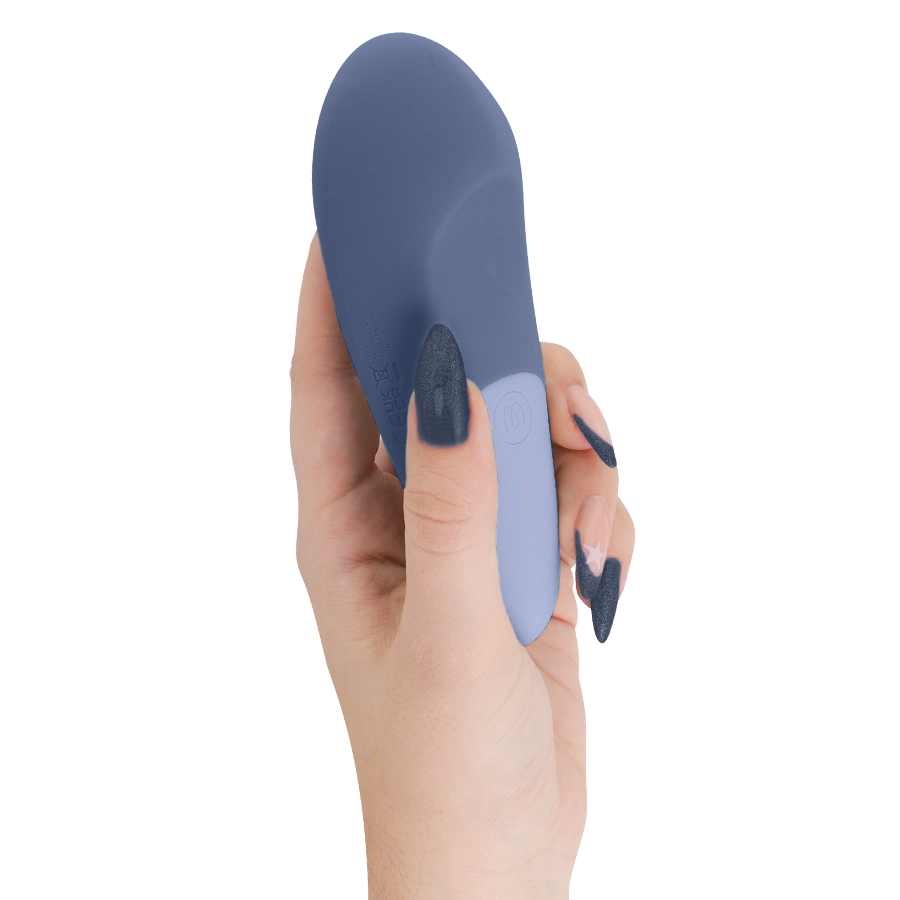 Womanizer Vibe Lay-On Vibrator – Dunkelblau, leise