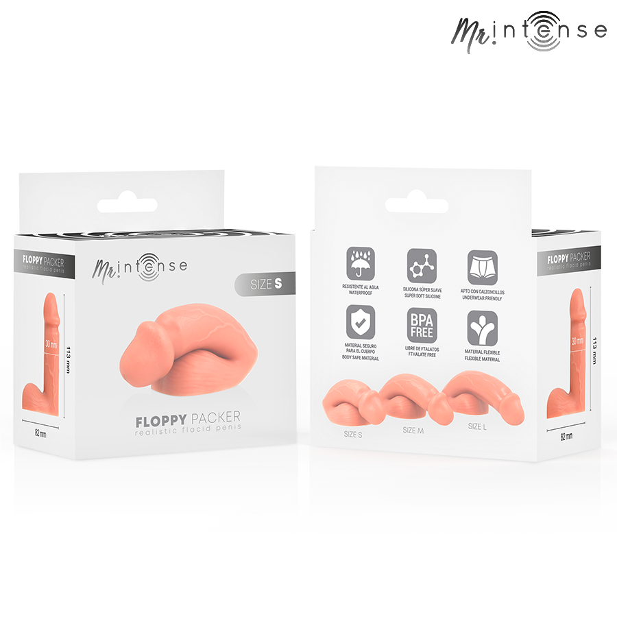 Mr. Intense Floppy Packer – Groesse S, Realistisch