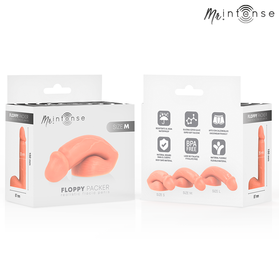 Mr. Intense Floppy Packer – Groesse M, Realistisch