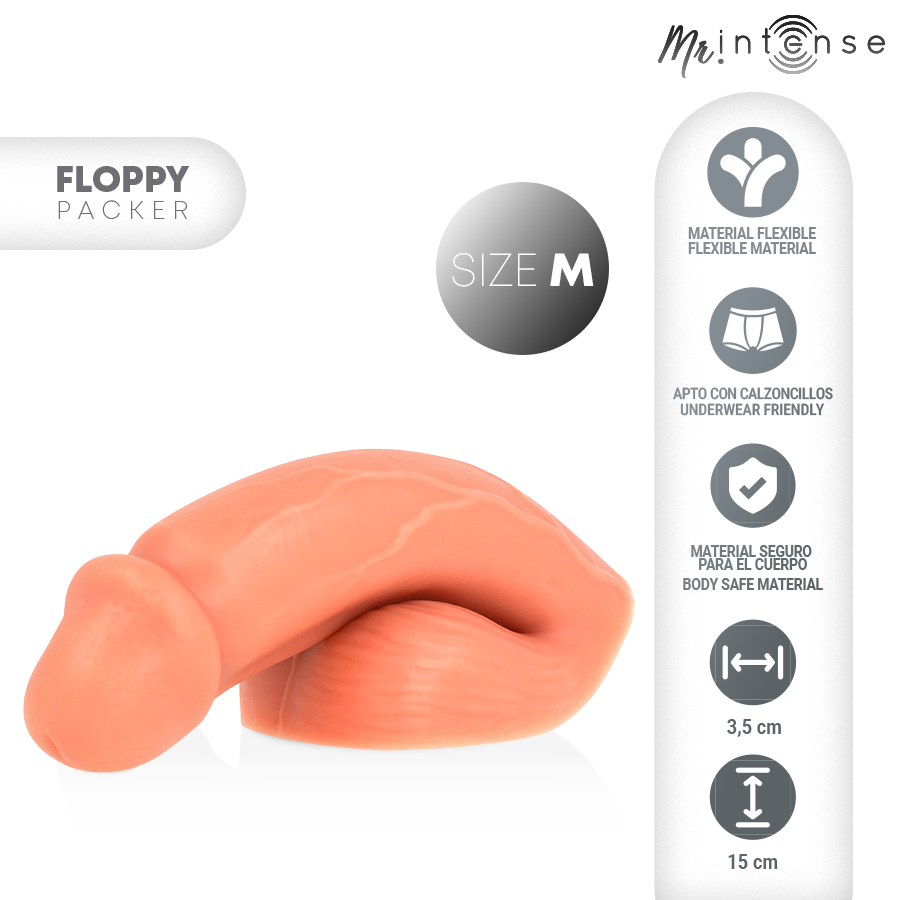 Mr. Intense Floppy Packer – Groesse M, Realistisch