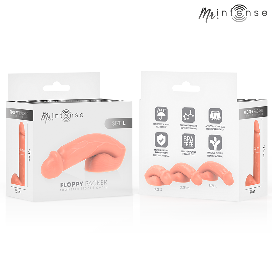 Mr. Intense Floppy Packer – Groesse L, Realistisch