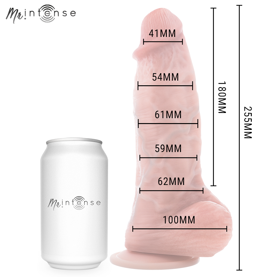 Mr. Intense Spencer Silikon-Dildo – Gross, 25,5 cm, Ø 6,2 cm