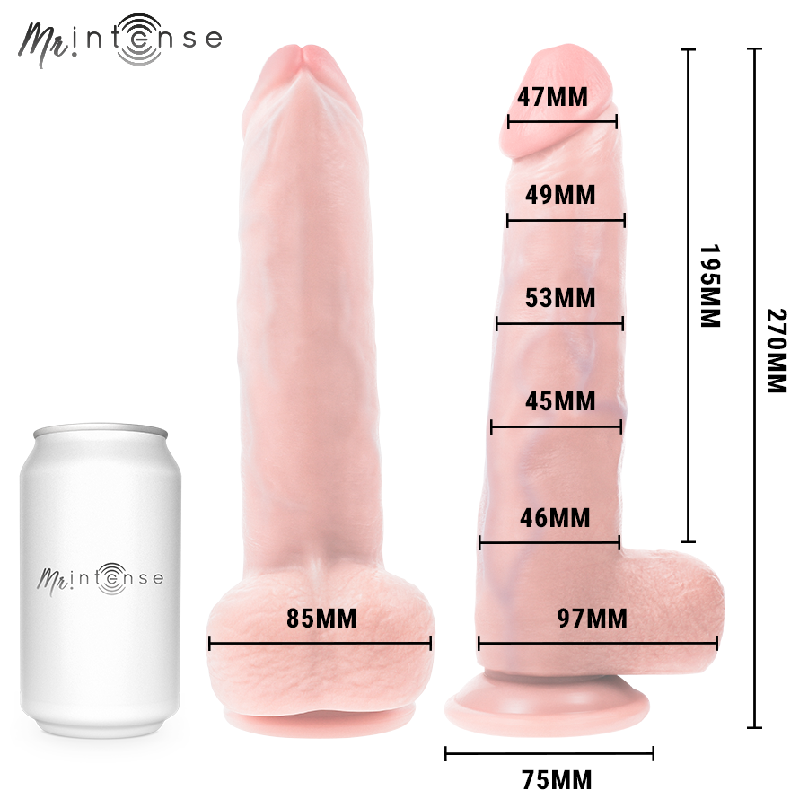 Mr. Intense Neeson Dildo – 27 cm, Ø 5,6 cm