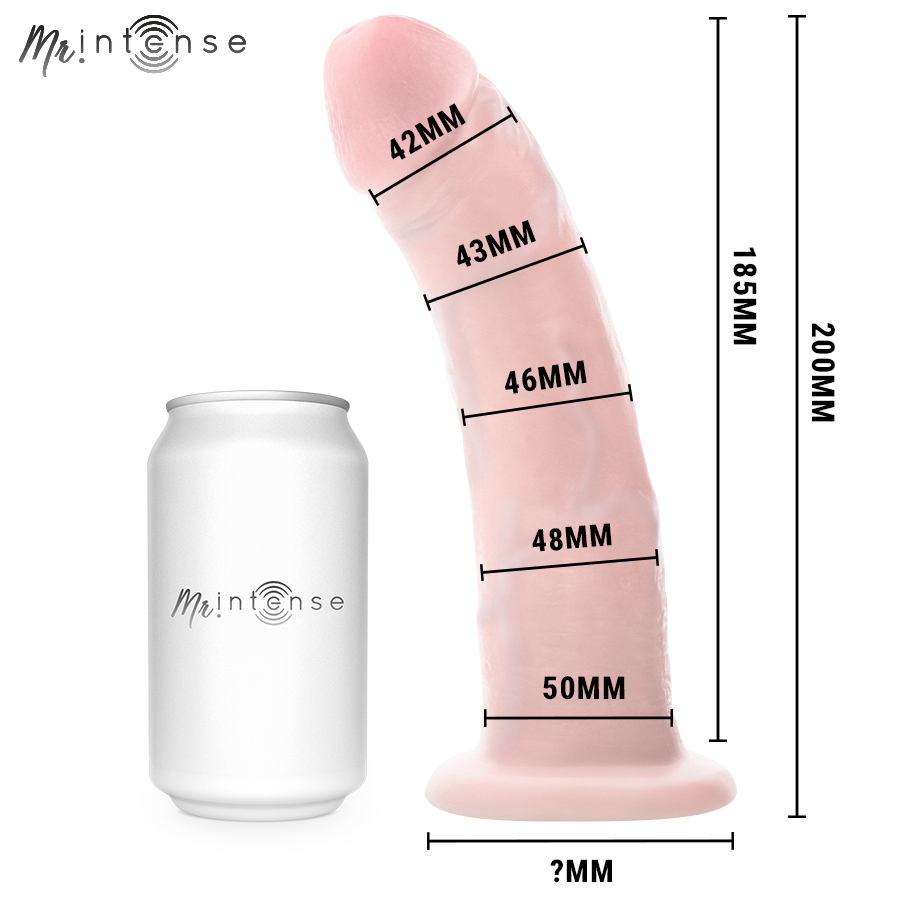 Mr. Intense Terence Dildo – Medium, 20 cm, Ø 5 cm