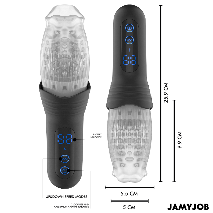 JamyJob Blow-R Masturbator – Stoss, Rotation & Saug