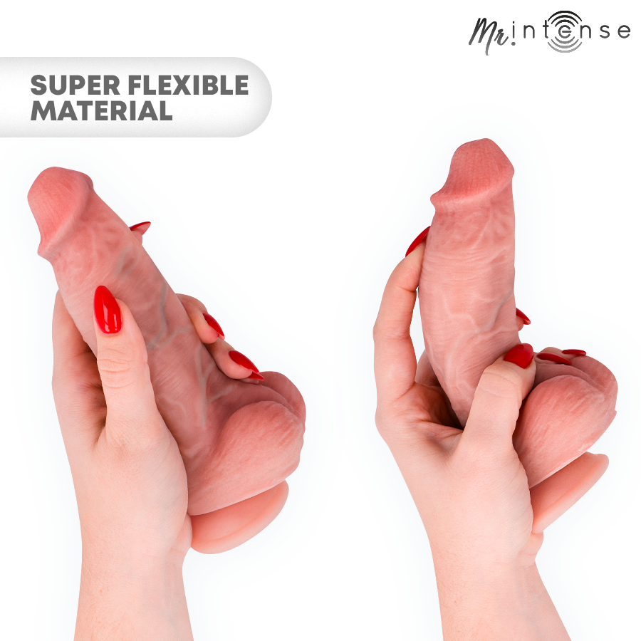 Mr. Intense Spencer Silikon-Dildo – Klein, 19 cm, Ø 4,5 cm
