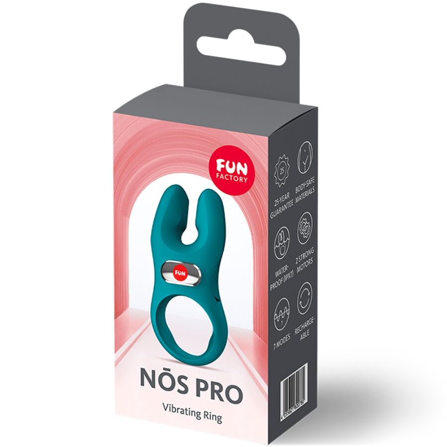 Fun Factory NOS Pro Vibrierender Penisring – Flaschengruen