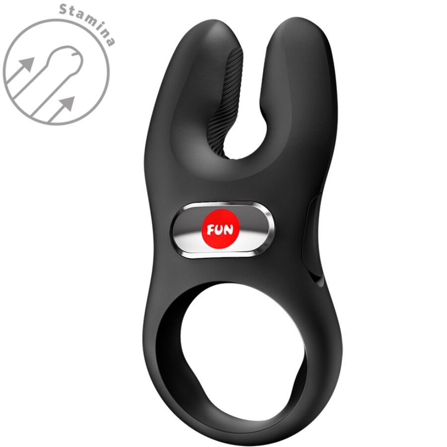 Fun Factory NOS Pro Vibrierender Penisring – Schwarz