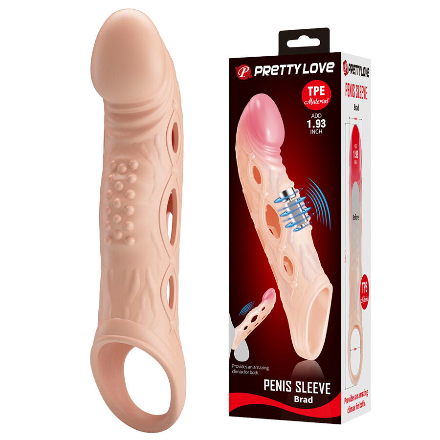 Pretty Love Brad – Vibrations-Penishuelse