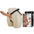 Pretty Love Landon – Vibrierendes Strap-On, Hellhaut