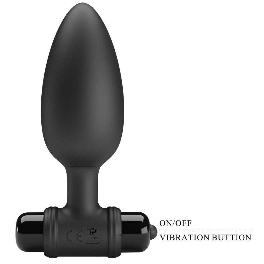 Mr. Play Super Power Analplug mit Vibration