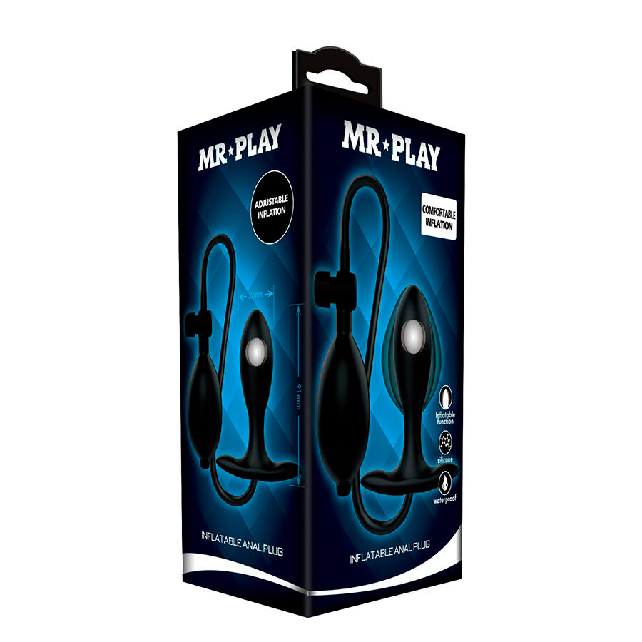 Mr. Play Verstellbarer Aufblasbarer Analstopfen