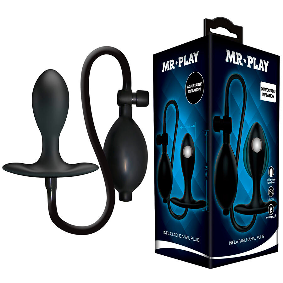 Mr. Play Verstellbarer Aufblasbarer Analstopfen