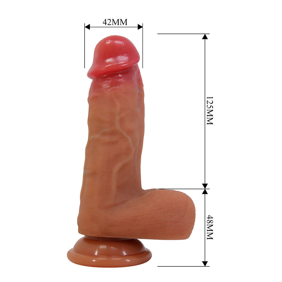 Pretty Love Curtis Realist. Dildo Saugnapf – 17,3 cm