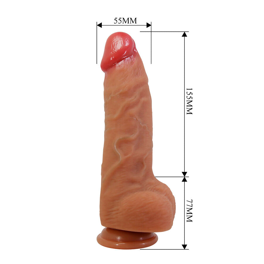 Pretty Love Najm Realist. Dildo Saugnapf – 23,2 cm