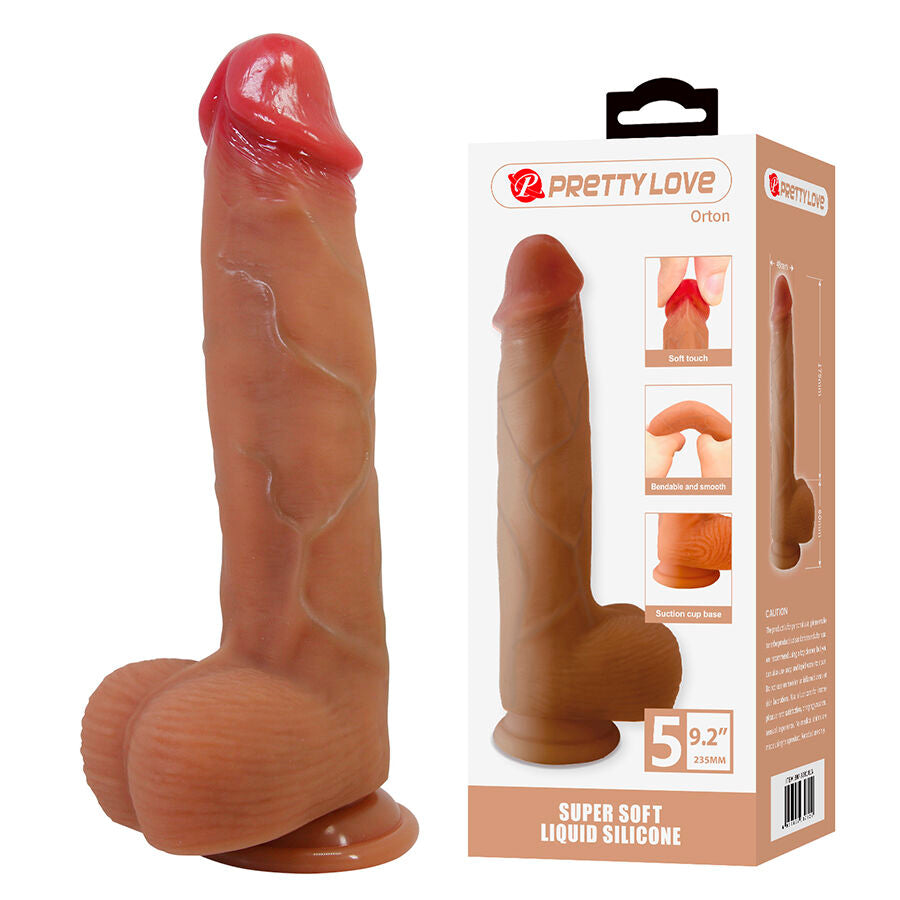 Pretty Love Orton Realist. Dildo Saugnapf – 23,5 cm