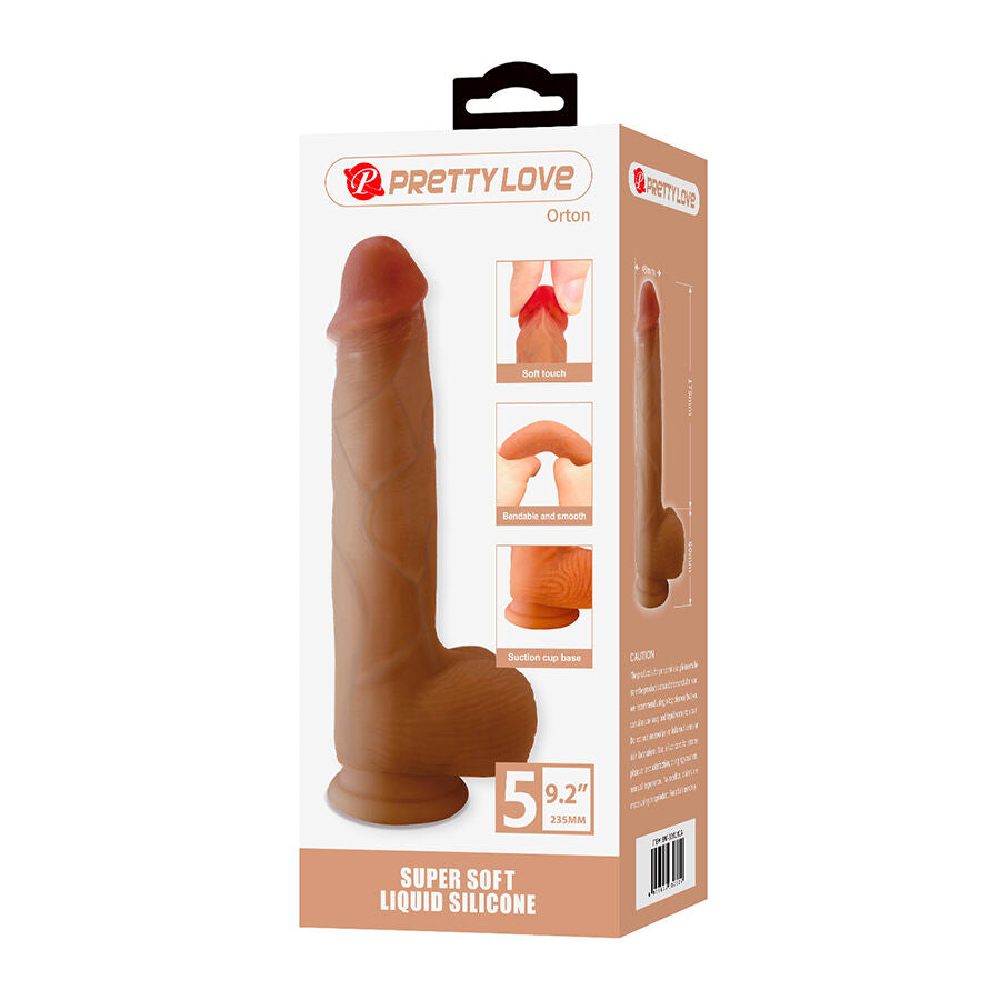 Pretty Love Orton Realist. Dildo Saugnapf – 23,5 cm