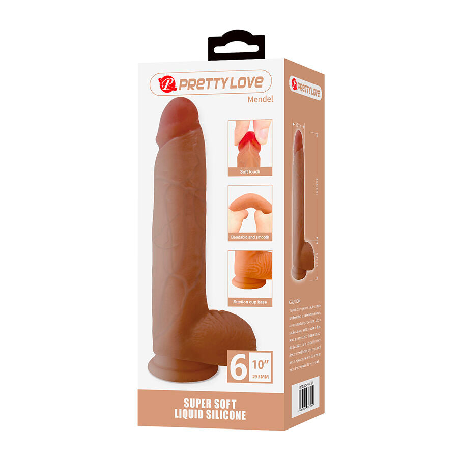 Pretty Love Mendel Realist. Dildo Saugnapf – 25,5 cm