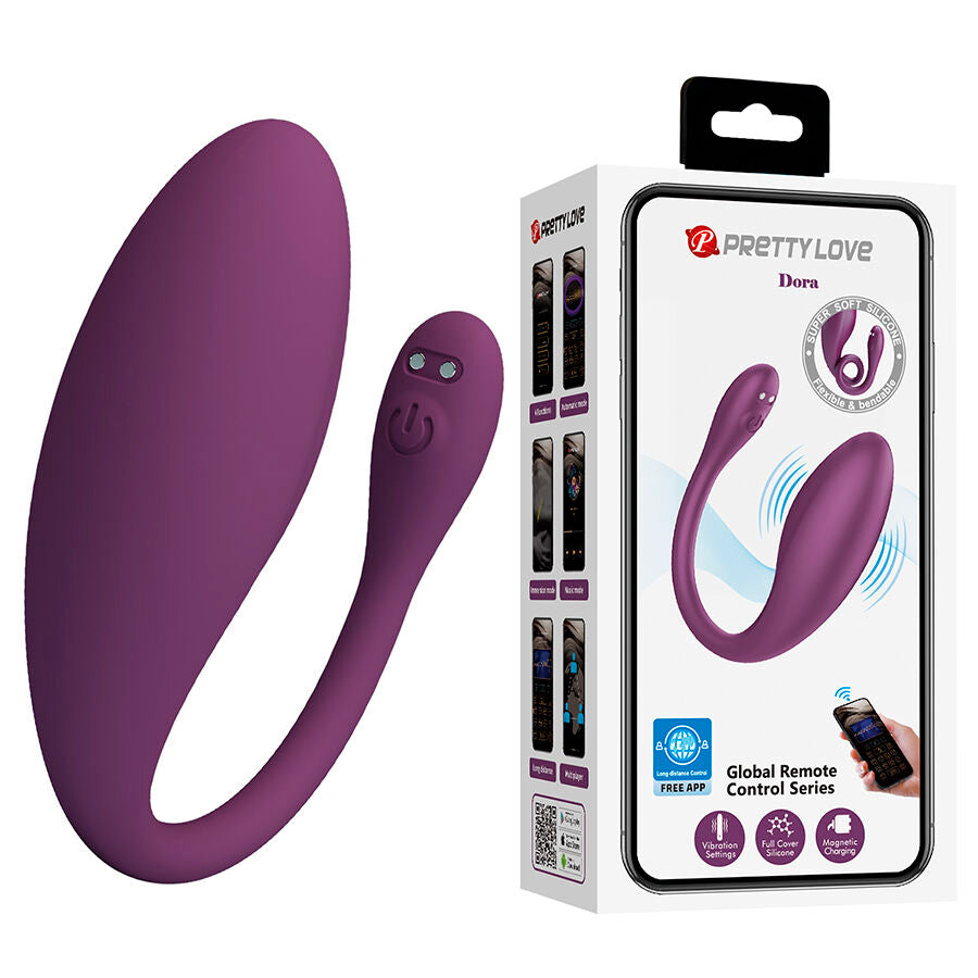 Pretty Love Dora – Unsichtbarer Vibrator mit App-Steuerung