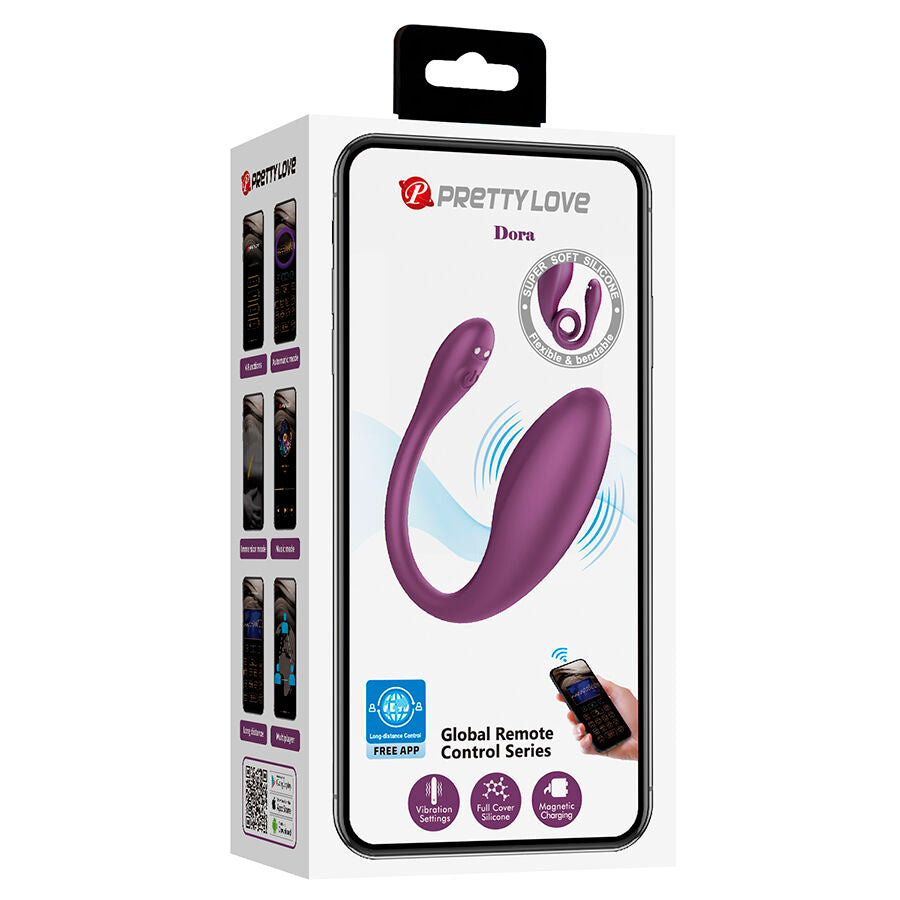 Pretty Love Dora – Unsichtbarer Vibrator mit App-Steuerung