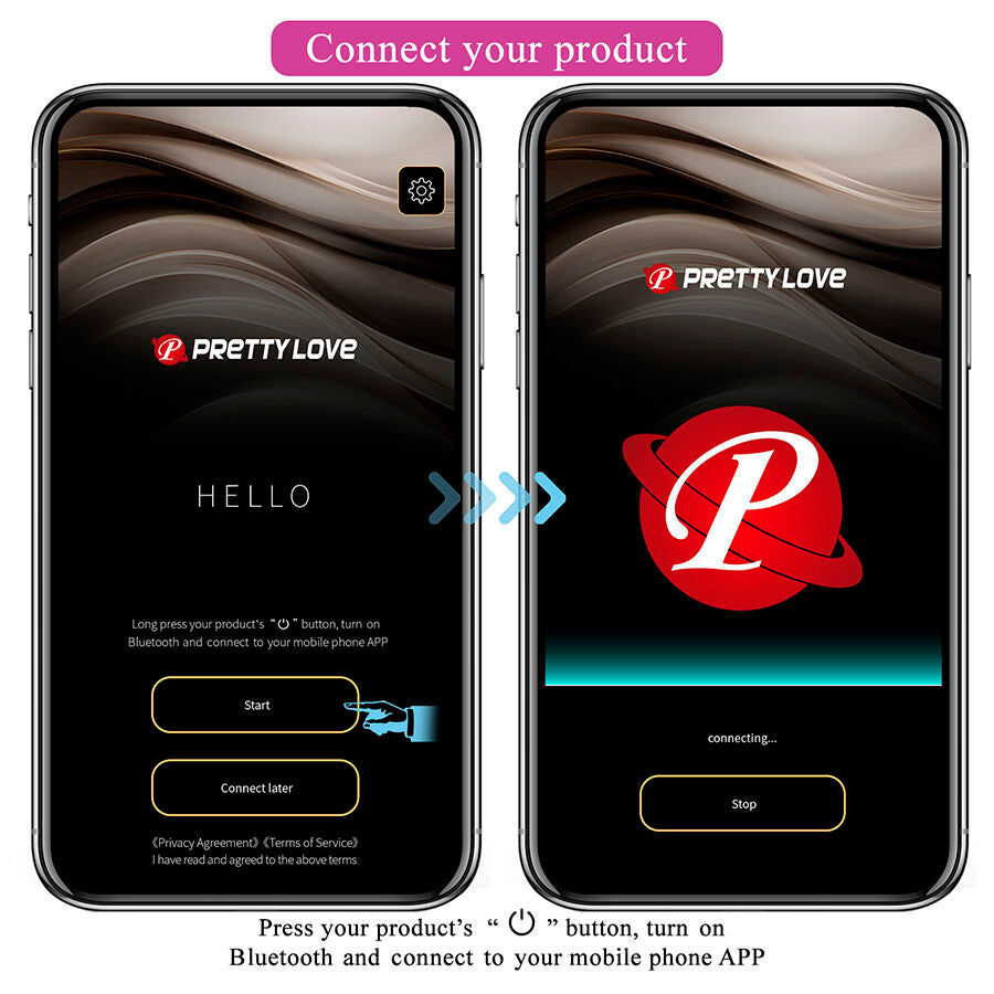 Pretty Love Dora – Unsichtbarer Vibrator mit App-Steuerung