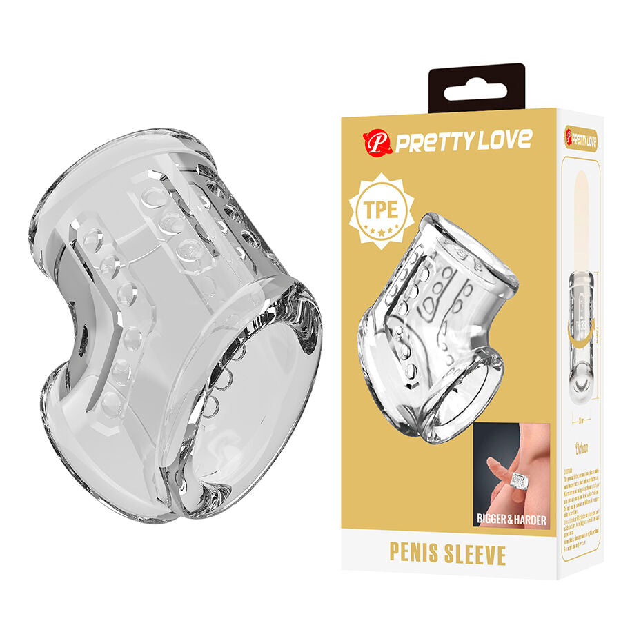 Pretty Love Kurze Transparente Penishuelse