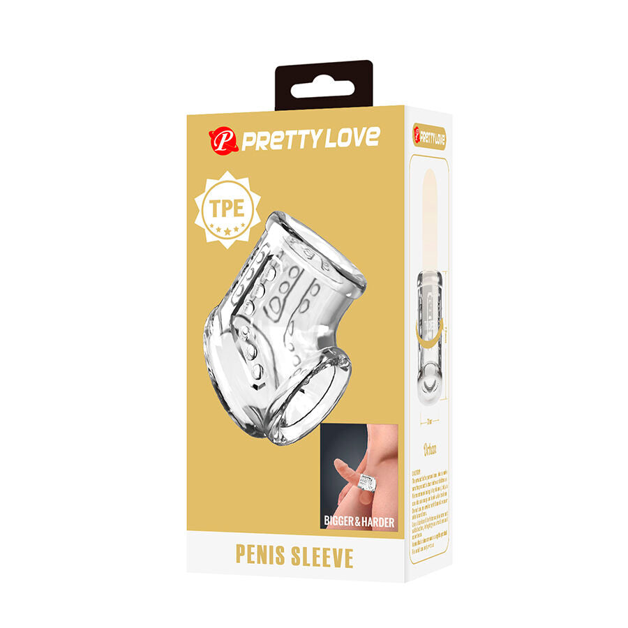 Pretty Love Kurze Transparente Penishuelse