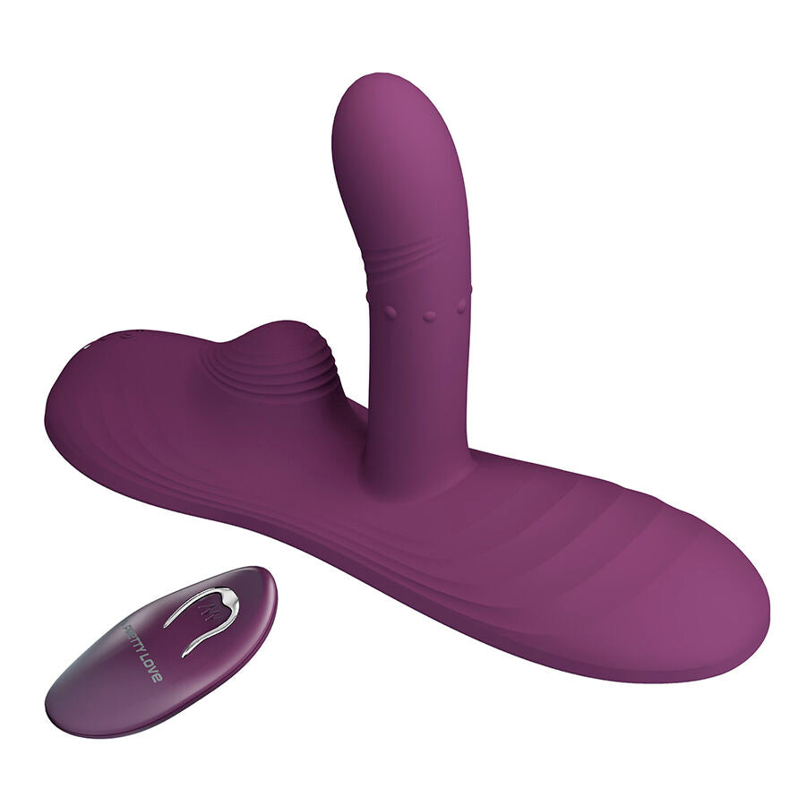 Pretty Love Luka Sitzvibrator – Waerme & Fernbedienung