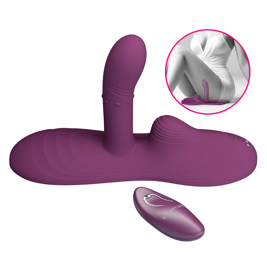 Pretty Love Luka Sitzvibrator – Waerme & Fernbedienung