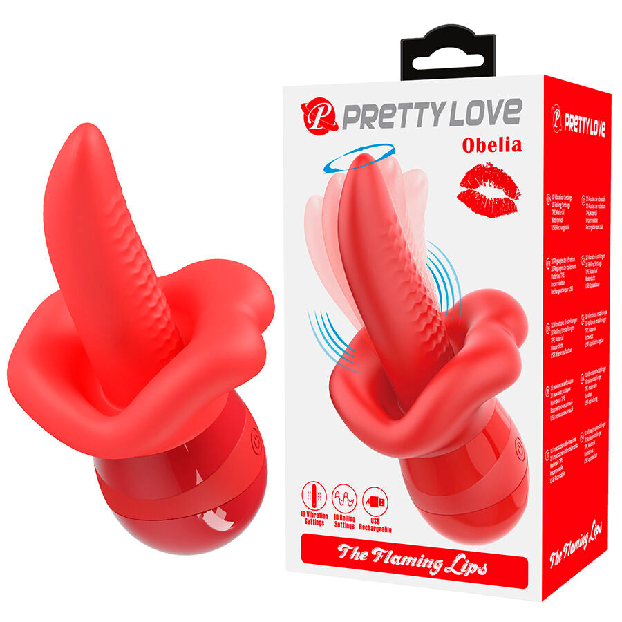 Pretty Love Obelia Masturbator – Zungenvibration & Orbital