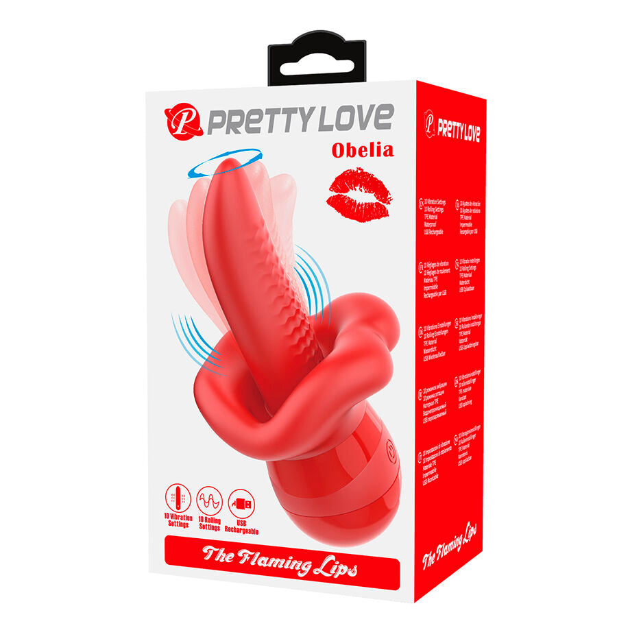 Pretty Love Obelia Masturbator – Zungenvibration & Orbital
