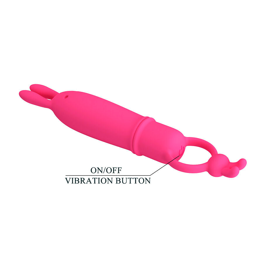 Pretty Love Delia Rabbit-Vibrator mit Widerstandsring