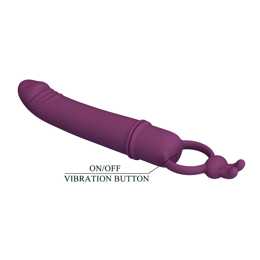 Pretty Love Cora Vibrator Penisform mit Widerstandsring
