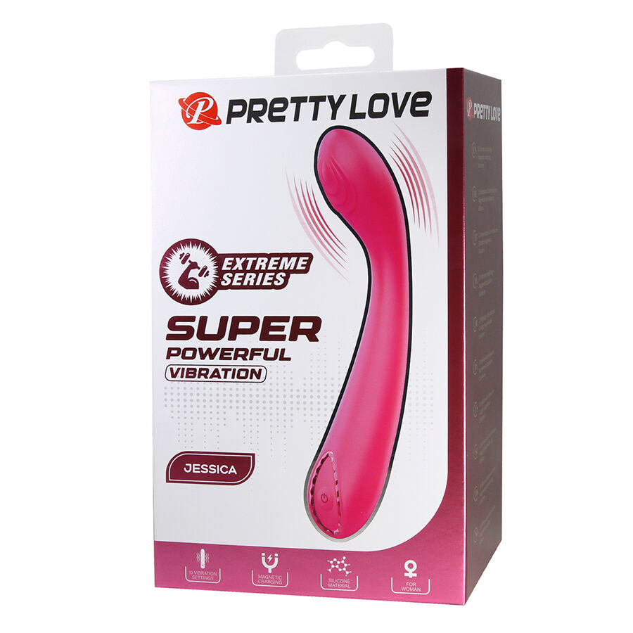 Pretty Love Jessica Hochleistungs-Vibrator – Rosa