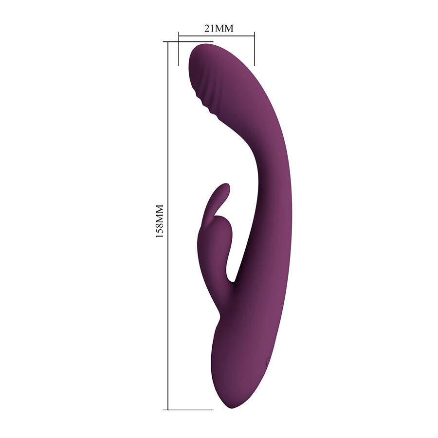 Pretty Love Emma Rabbit-Vibrator mit Stimulator – Lila