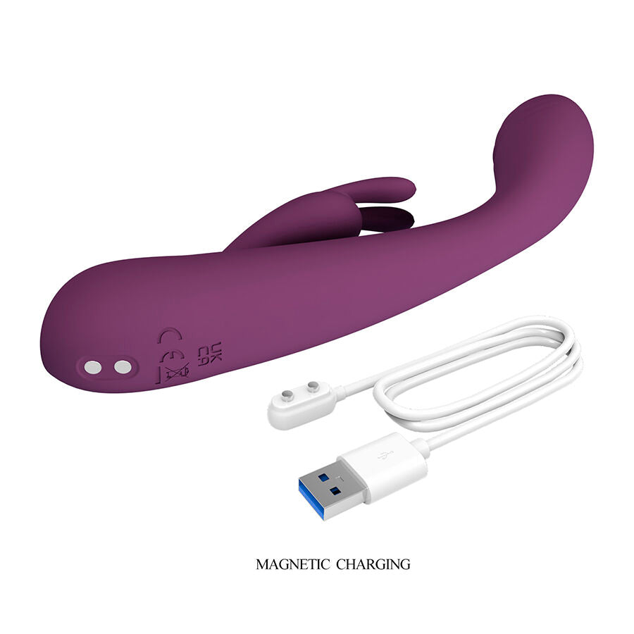 Pretty Love Emma Rabbit-Vibrator mit Stimulator – Lila