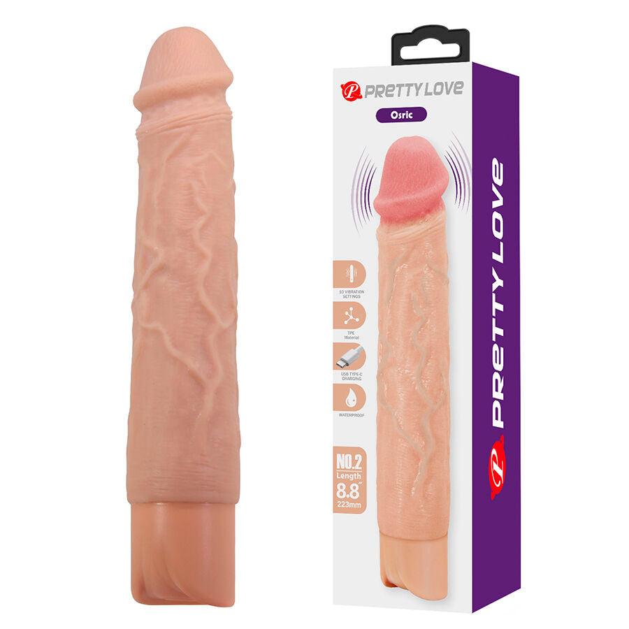 Pretty Love Osric Flexibler Realistischer Vibrator