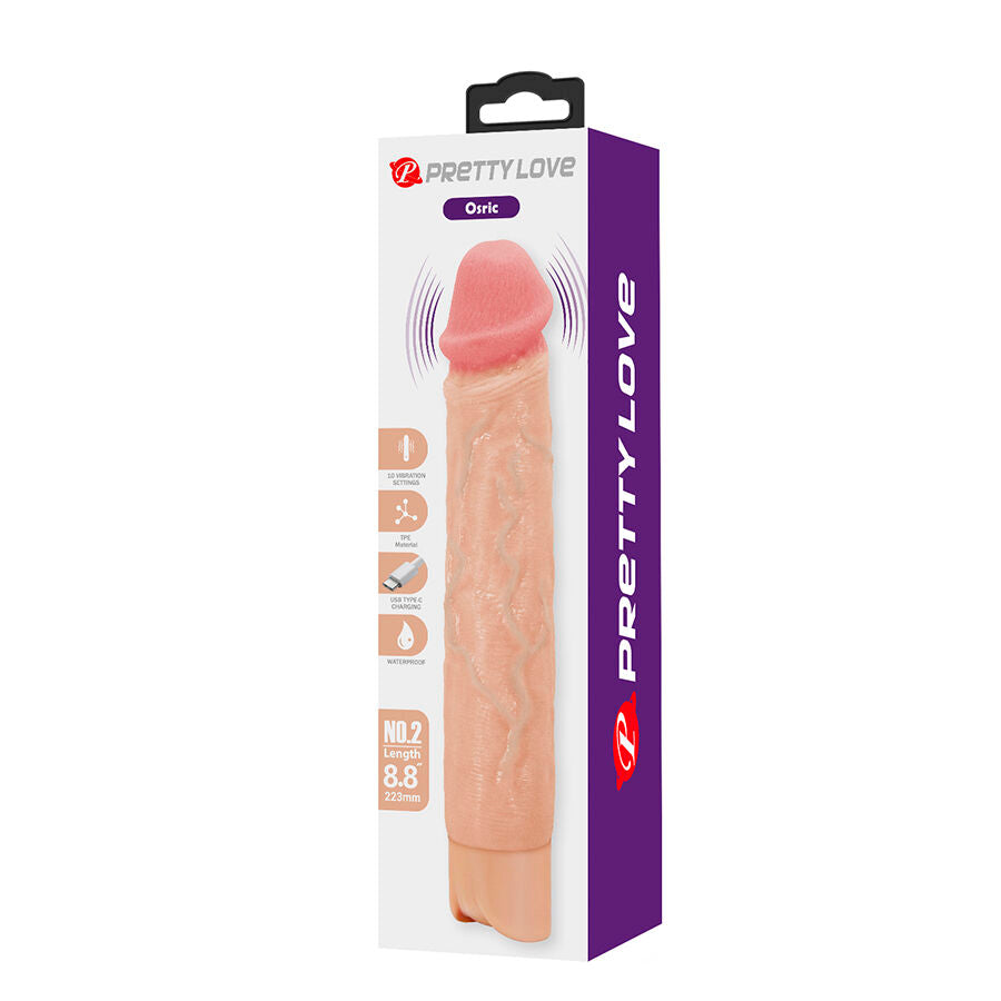 Pretty Love Osric Flexibler Realistischer Vibrator