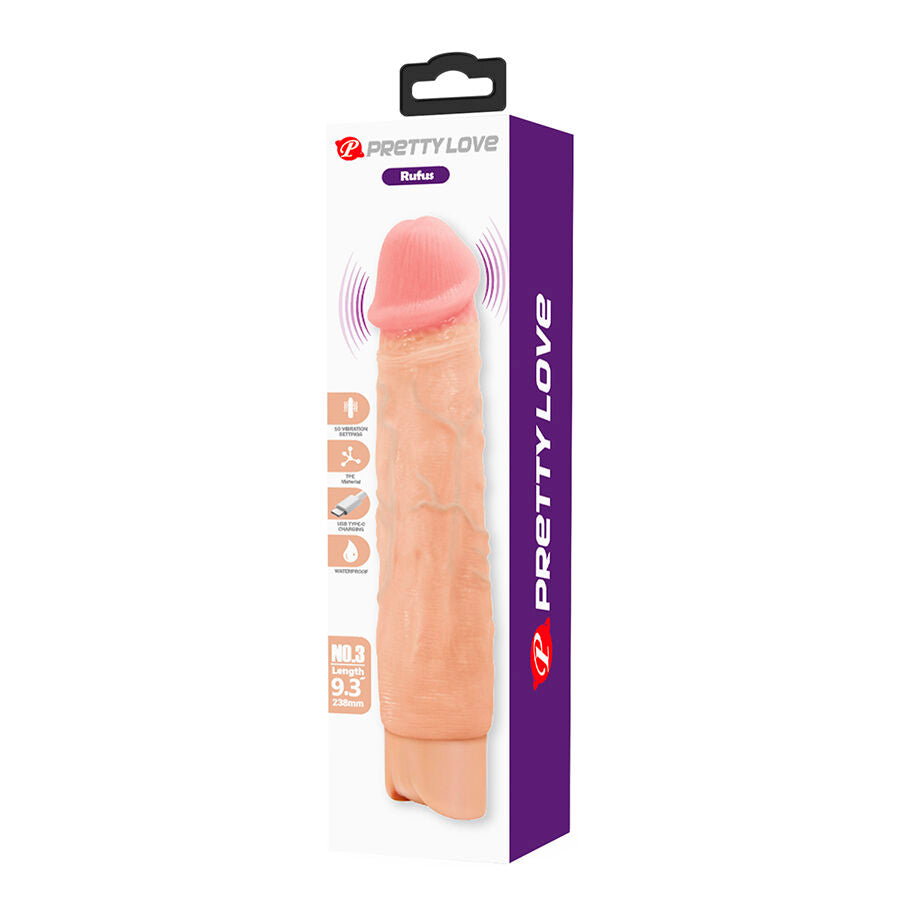 Pretty Love Rufus Flexibler Realistischer Vibrator