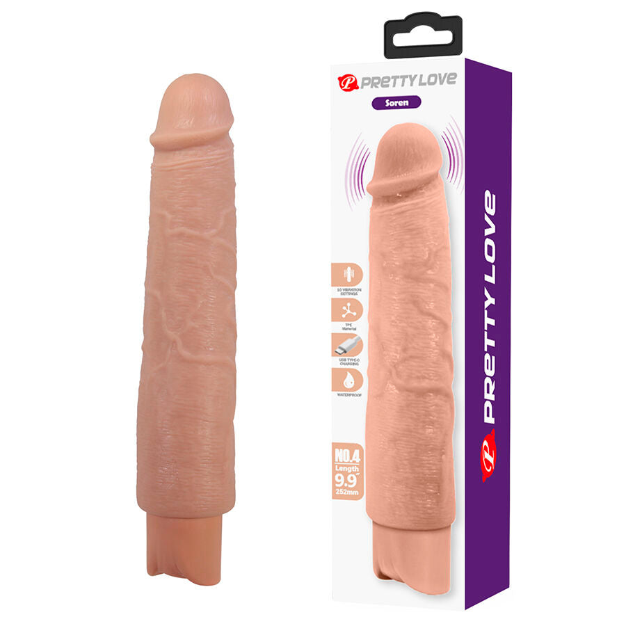 Pretty Love Soren Flexibler Realistischer Vibrator