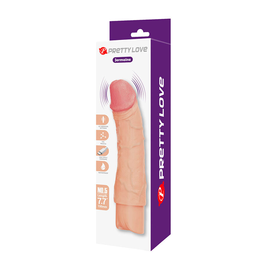 Pretty Love Jermaine Flexibler Realistischer Vibrator