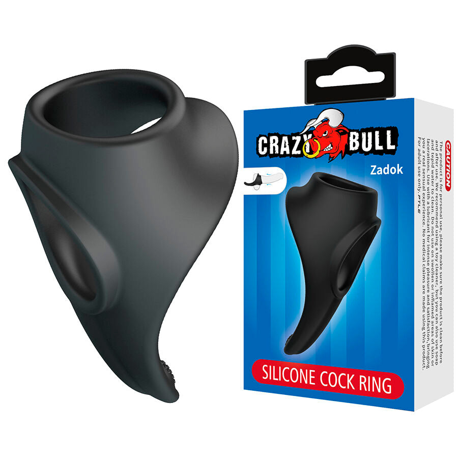 Crazy Bull Zadok – Ergonomischer Ring mit Perinealstimulator