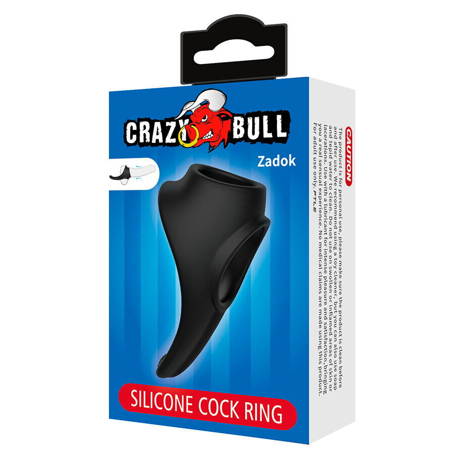 Crazy Bull Zadok – Ergonomischer Ring mit Perinealstimulator