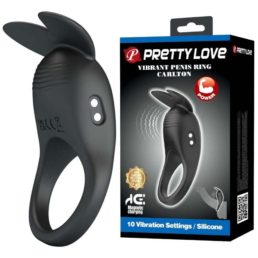 Pretty Love Carlton Penisring mit Klitorisstimulator