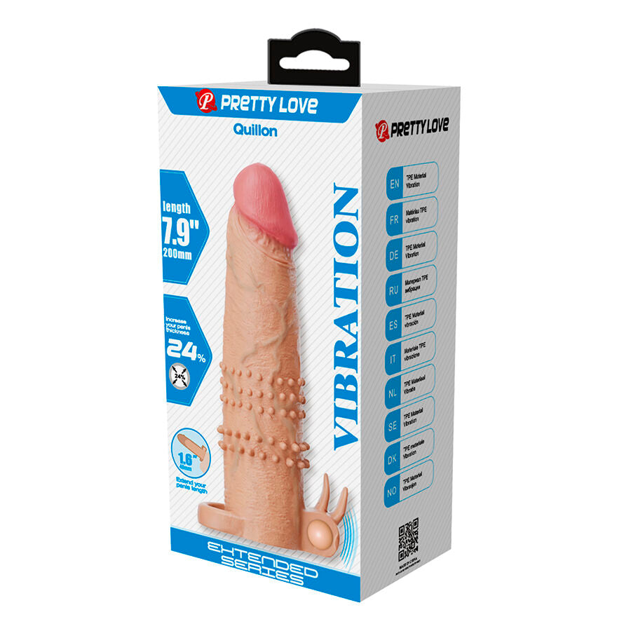 Pretty Love Quillon Penishuelse – Klitorisstimulator & Vibration