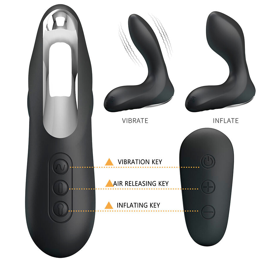 Mr. Play Prostata-Massager – Vibration & Fernbedienung