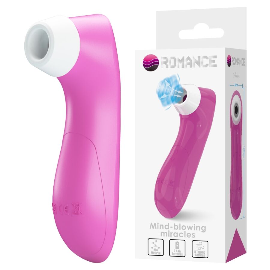 Romance Klitoris-Sauger mit Pulsationstechnologie – Rosa