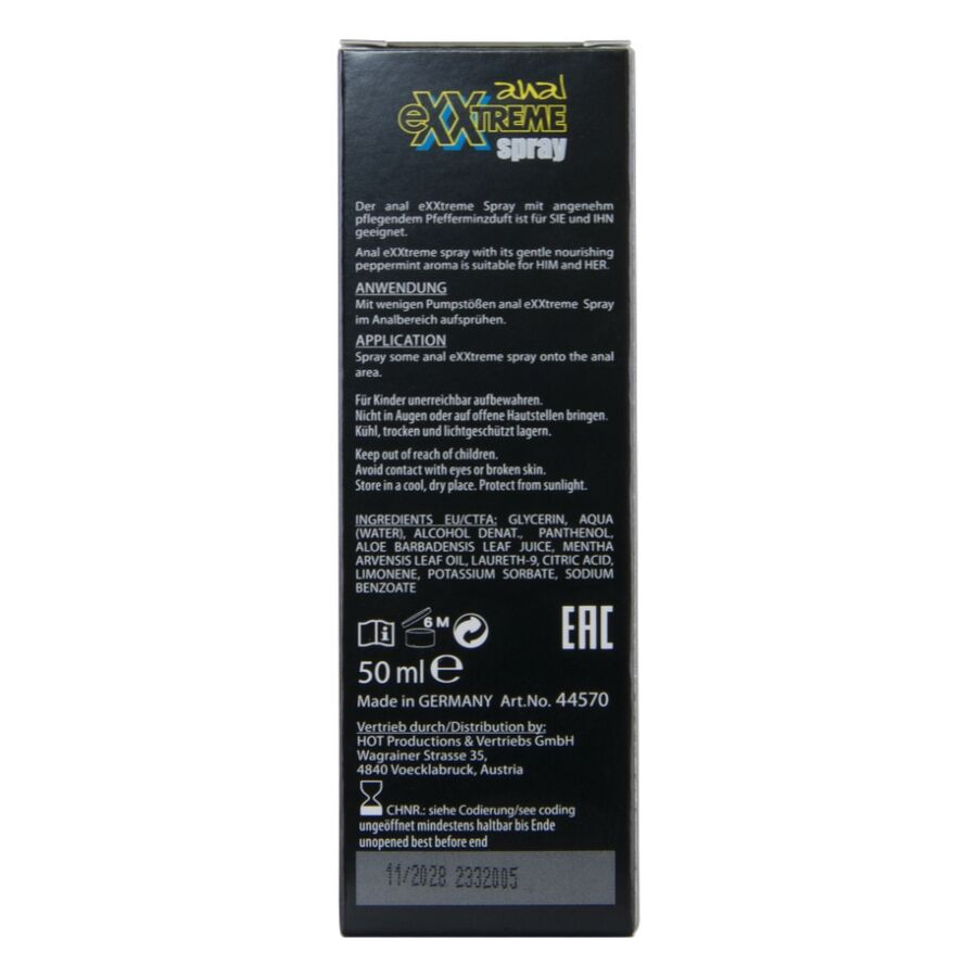 Hot Extra Extremes Anal-Spray – 50 ml