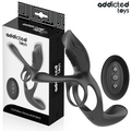 Addicted Toys Doppelter Penisring mit Klitorisstimulator
